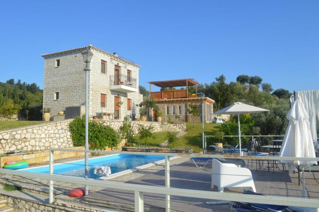 Villas Panorama Apolpaina Lefkas Exteriér fotografie